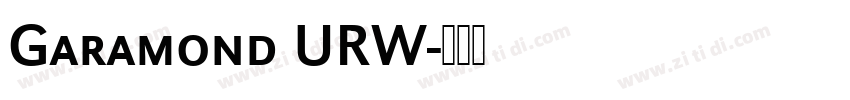 Garamond URW字体转换